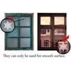 Christmas Window Stickers, Snow Flakes Stickers Christmas Window Decorations Window Clings Decal Wall Stickers, Glass Decal Mural New Year Christmas