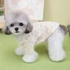 Dog Shirt Bear Print Autumn Sweater Fashion Cute Soft Warm Pet Clothes for Small Dogs Cats Puppies Knit Top