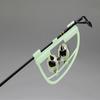 2Pcs Outdoor Night Glow Twin Bell Rings Fishing Rod Clip Bite Lure Alarm Alert