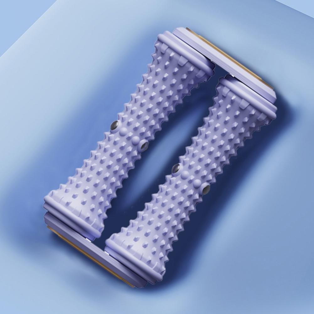 Foot Massage Roller Foot Massage Hedgehog Ball Non Slip Foot Massager Tool Double Roller Foot Reflexology Tool for Home Office
