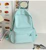 Schoolbag Japanese Ins Wind Soft Girl Cute Backpack Small Simple Casual College Student Lightweight Fresh Backpack