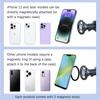 360° Rotation Magnetic Car Phone Holder Stand Magsafe Car Mount Support GPS Mobile Bracket In Car iPhone 15 14 13 12 Samsung