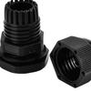 40  Pieces Of Plastic Waterproof Adjustable 3.5-13mm Cable Connectors PG7, PG9, PG11, PG13.5, PG16