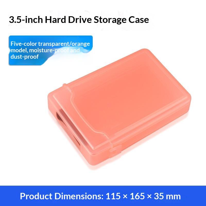 Shockproof External Hard Drive Case 2.5 3.5 Inch IDE SATA HDD SSD Protective Cover for Tech Enthusiasts Office Workers