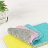 Creative Rainbow Tear Off Rag 12 Layer Kitchen Dishwashing Pot Dish Towel Scouring Pad Cleaning Absorbent Dish Towel