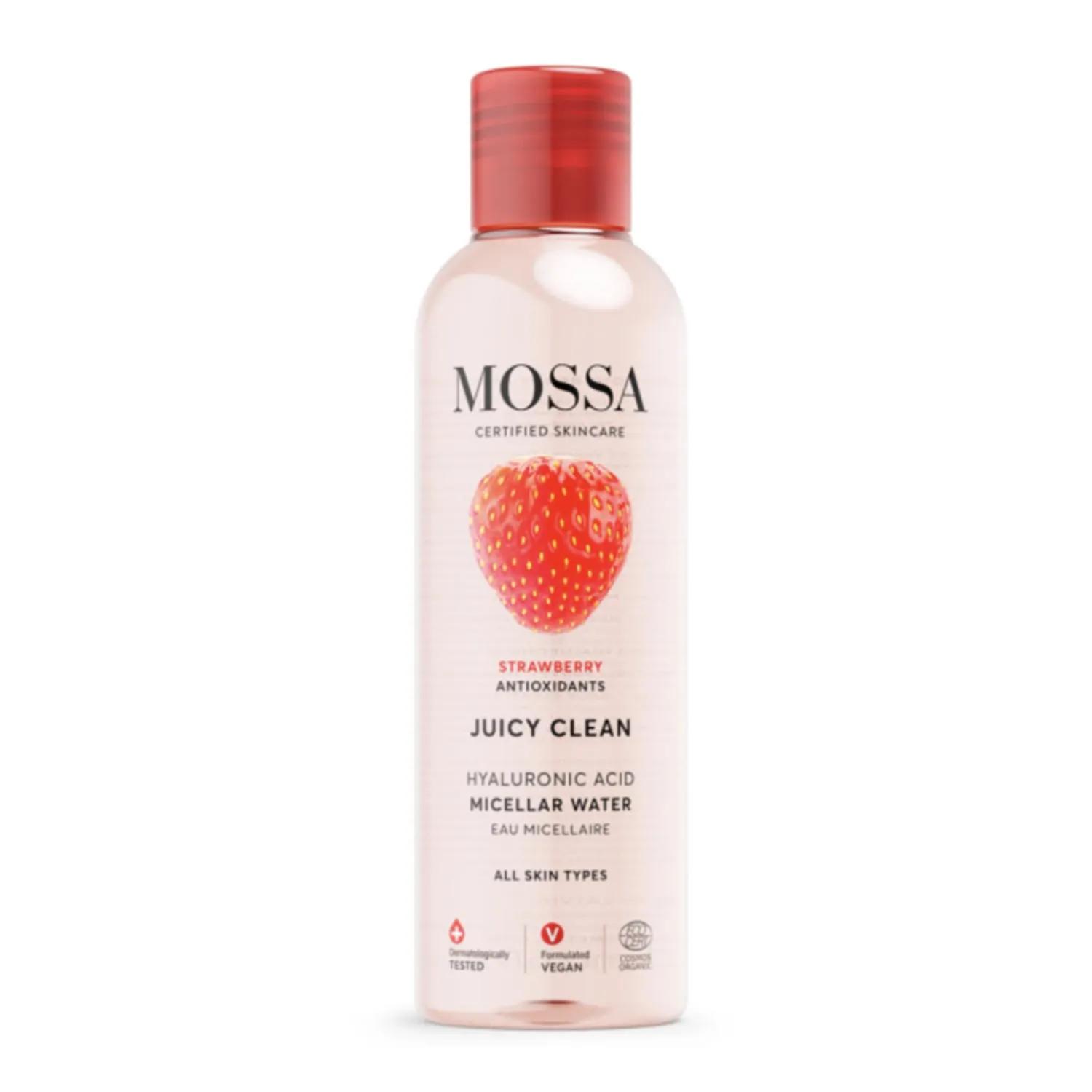 Mossa Cosmetics Mossa Juicy Agua Мицеллярная клубника с гиалуроновой кислотой 50 мл