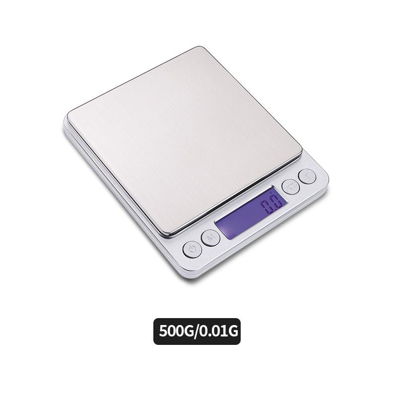 Rechargeable 3000G/0.1G Food Weighing Scale Digital Kitchen Scale Weight Grams Cooking Baking