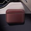 Driver'S Car Storage Bag, Small Car Side Pocket Organizer For Car Seats, Doors And Consoles, PU Leather (Black)