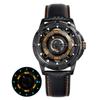 BERNY Automatic Men's Skeleton Watch 5ATM Luminous Sapphire Exhibition 3D Dial 316L Steel MIYOTA 82S0 Mechanical Watches for Men