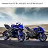 1Pair Aluminum Footrest - Corrosion Resistant For YZF R1 2002‑2012 YZF R6 2003‑2011, Motorcycle Front Foot Pedal w/Anti-Slip