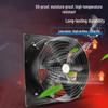 Square Outer Rotor Axial Flow Exhaust Fan - 220V/380V, Powerful Silent Low Noise Industrial Ventilator.