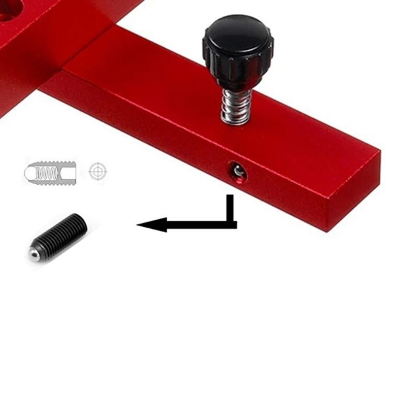 Carpentry Woodworker Table Indicater Miter Gauge Adjustable Parallelism Guide Calibration Adjustment Tool Equipment
