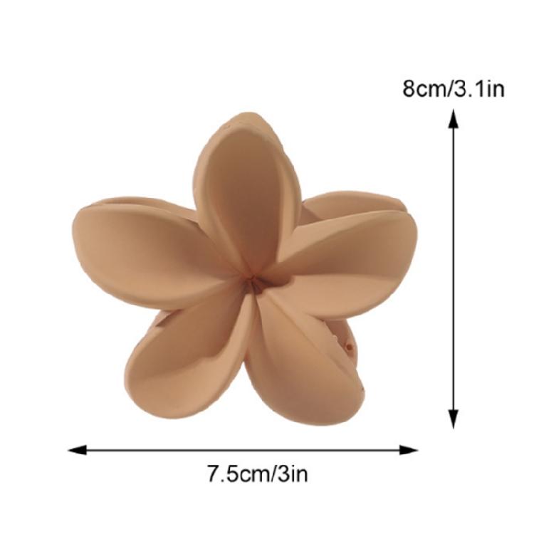 Delicate Flower Shape Hairpin Girls Taking Photo Ponytail Hair Claw Anti-Slip