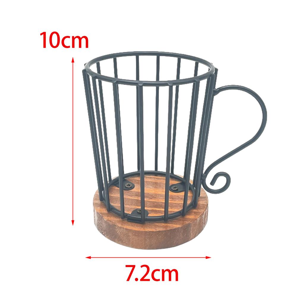 Kaffeefilterhalter Kaffeepadhalter Kaffeefilter Aufbewahrungsbehälter für Bürotheke Heimbarzubehör