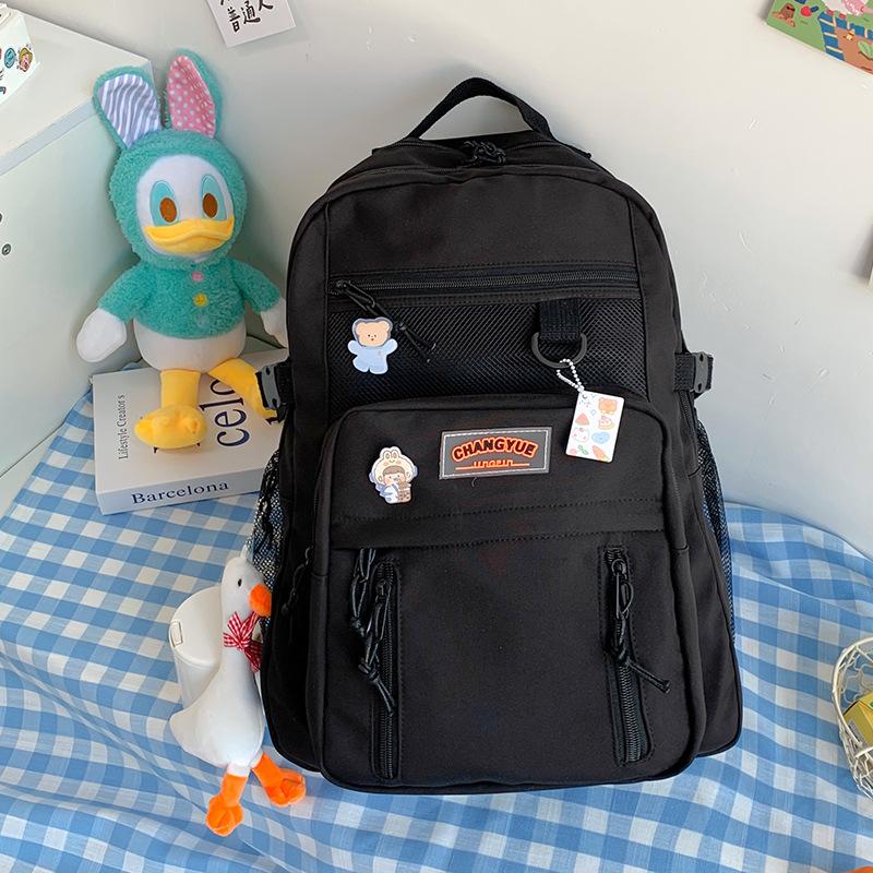 

Новий шкільний рюкзак для учнів початкової школи, для дівчаток, багатошаровий, для старшокласників, для учнів середньої школи