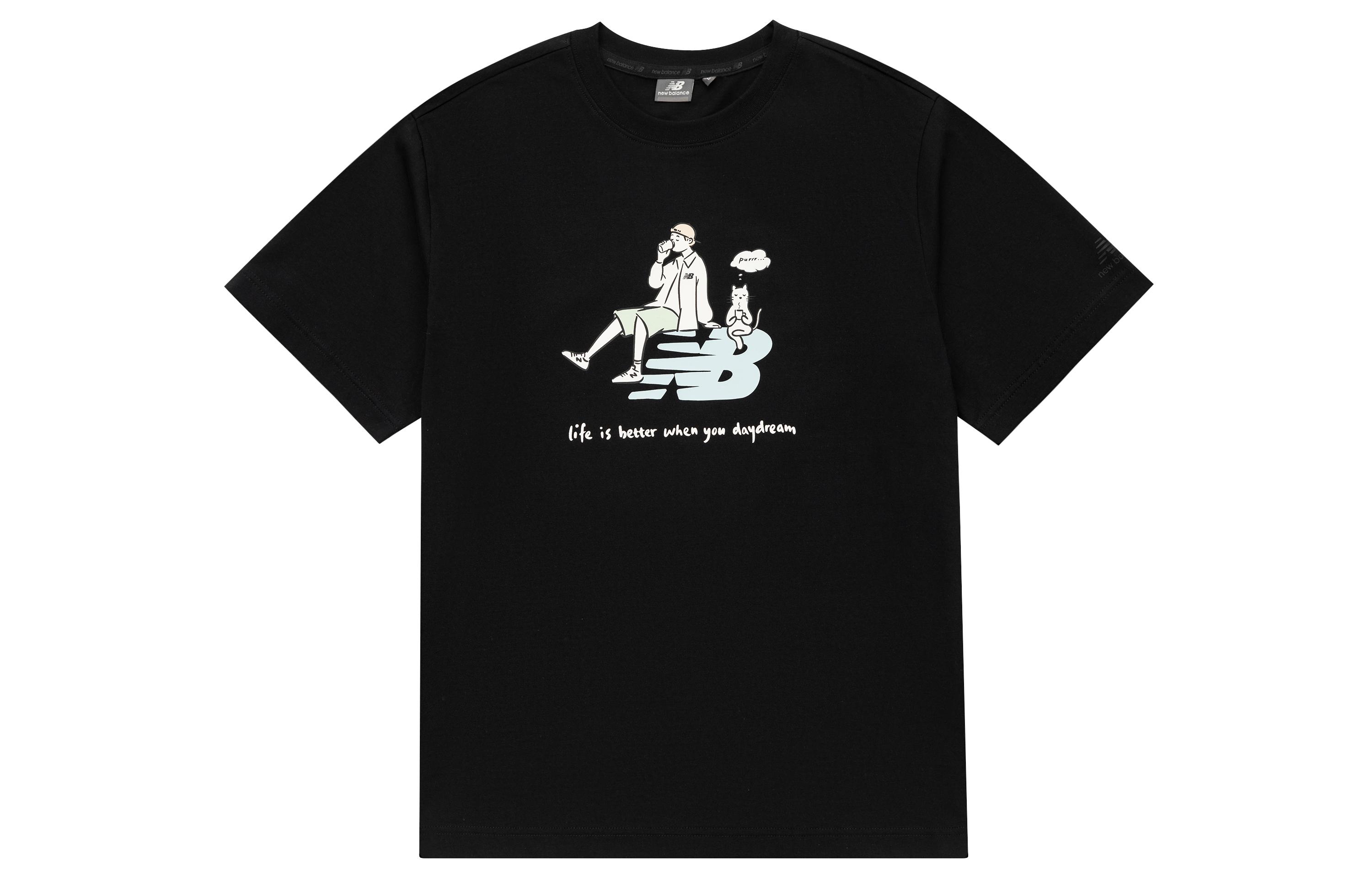 New Balance x PK LIANMINGKUANXILIE New Balance × PK T Shirt Unisex Black 5ED26011-BK S