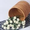 Nordic Decor Home Decoration Accessories Rattan Woven Storage Bucket Do The Vase Pure Handmade Ornaments Natural Wood Furniture