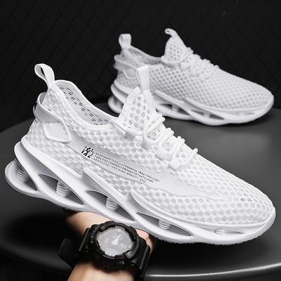 Men Shoes Summer  New Breathable Mesh Hollow Tennis Shoes Man Running Sneakers Casual Sports Walking Shoes Tenis Masculino