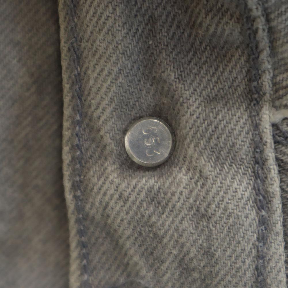 Levi's 80s 501 USA Made Old Yarn Dyed Button fly Straight denim pants Men's Used