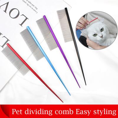 High Quality Dog Comb Steel Grooming Comb Dog Cleaning Brush