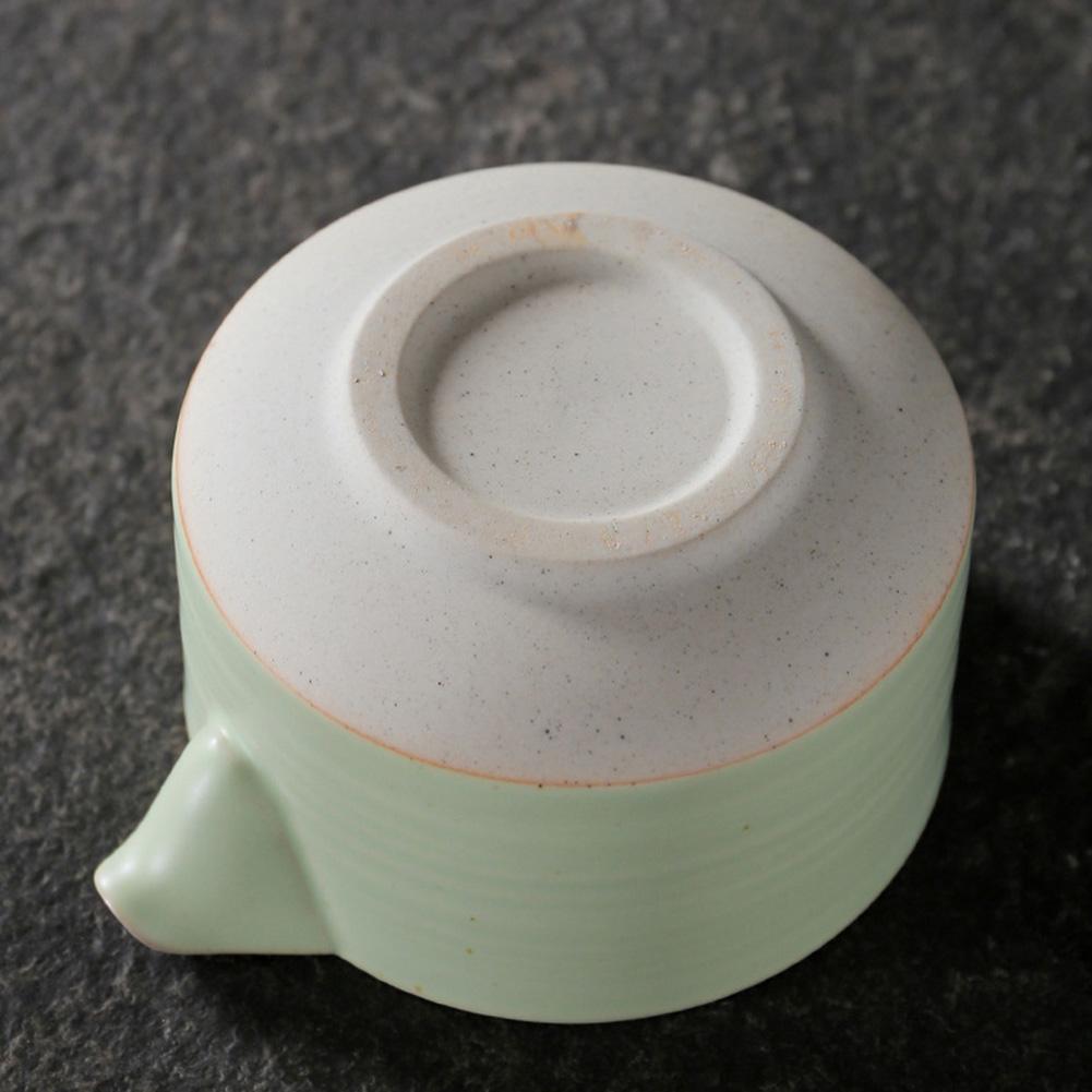 430ml Traditional Ceramic Tea Matcha Bowl Durable Handmade Green Tea Maker Cup for Japanese Matcha Preparation Kitchen Supplies