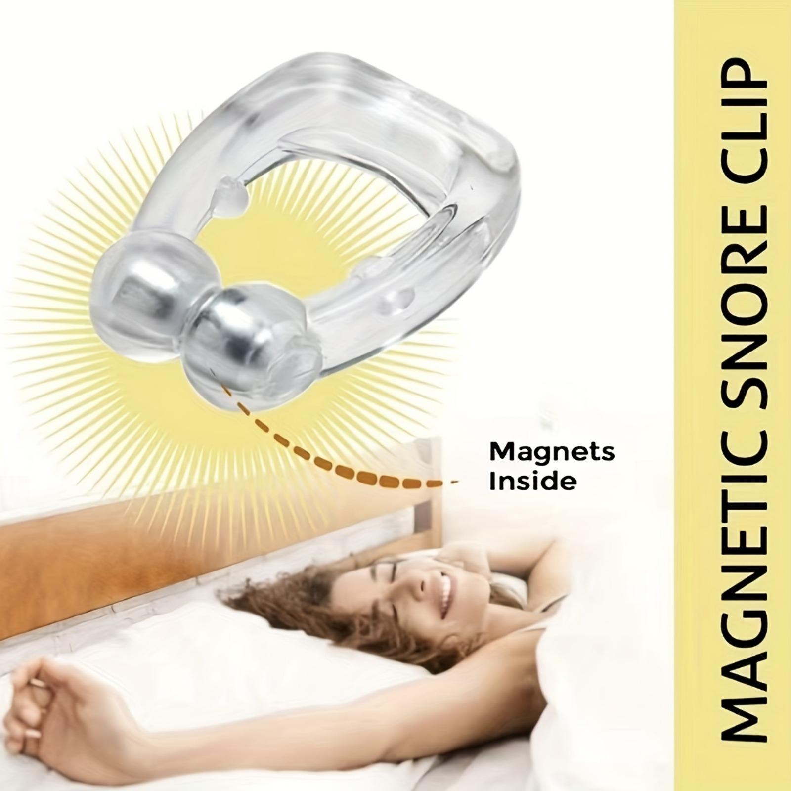 1 шт./2 шт. магнитный зажим для носа против храпа — фото 5
