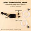 Mini Aquarium Air Pump Silent Energy Efficient Fish Tank Accessories Compact Portable USB Charging Oxygen Pump for Home Outdoor Fishing Oxygen Supply