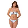 Be You Womens/Ladies Tropical Leaves Waist Tie Bikini Bottoms