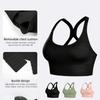 Women Sports Bra Workout Push Up Seamless Sexy Fast Dry Yoga Fitness Removeable Pads Shockproof Running Wire Free X Shape Back