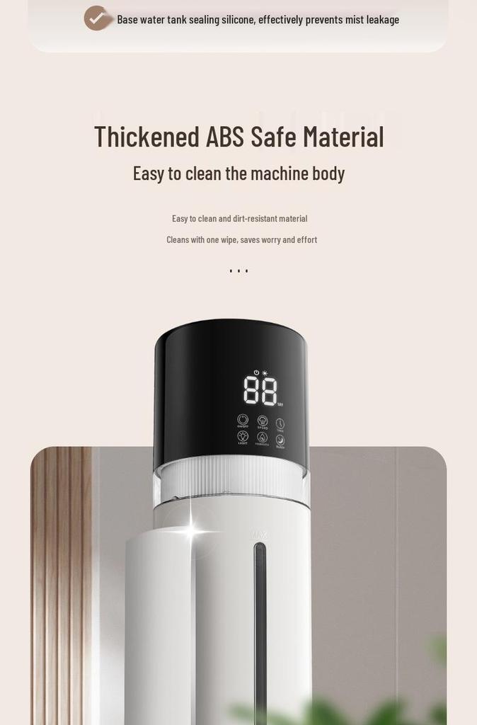 7L Large Capacity Home Humidifier with Colorful Lights, Air Purifier & Aroma Diffuser for Mother and Baby Bedroom
