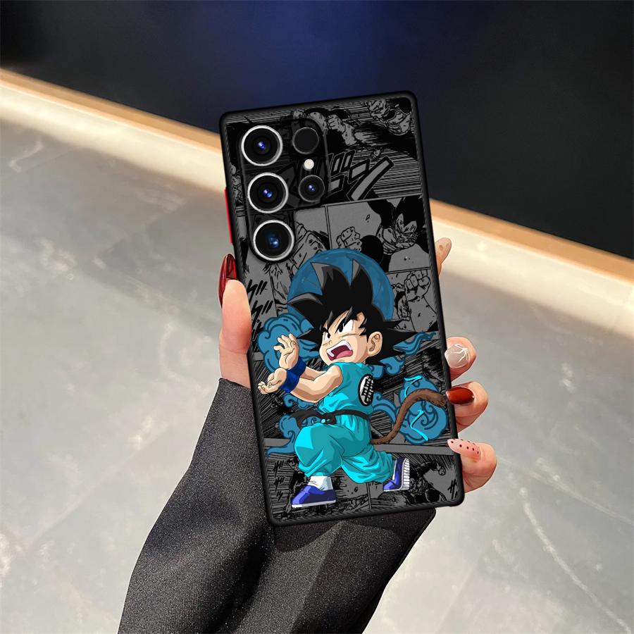 Anime Dragon Ball Roztomilé pouzdro pro Samsung Galaxy S20 FE S22 S24 Plus S25 Ultra S23 FE S26 Note 20 Ultra 10+ S21 Kryt Zadní strana telefonu