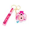 Pink Sweet Bear Camera Keychain Trendy Cute Cartoon Bag Charm Ideal Parties For