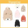 Corduroy Animal Backpack With Durable Material For School And Daily Use