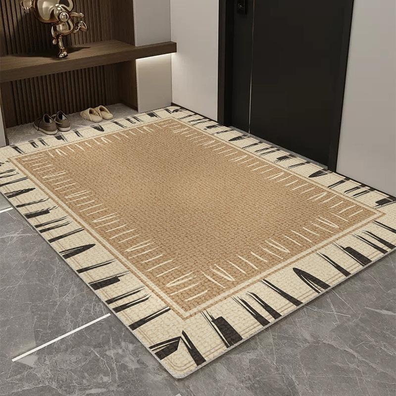 Entrance Door Mat Home Entrance Non Slip Foot Mat Entrance Foyer Dirt Resistant and Dust Removal Carpet
