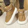 Fashion Waterproof Soft Plush Ankle Boots Women Winter Thick Sole Non-Slip Snow Boots Woman Down Comfort Keep Warm Cotton Padded Shoes88