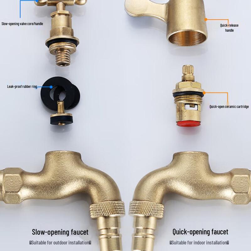 Jinghong Brass Faucet with Lock