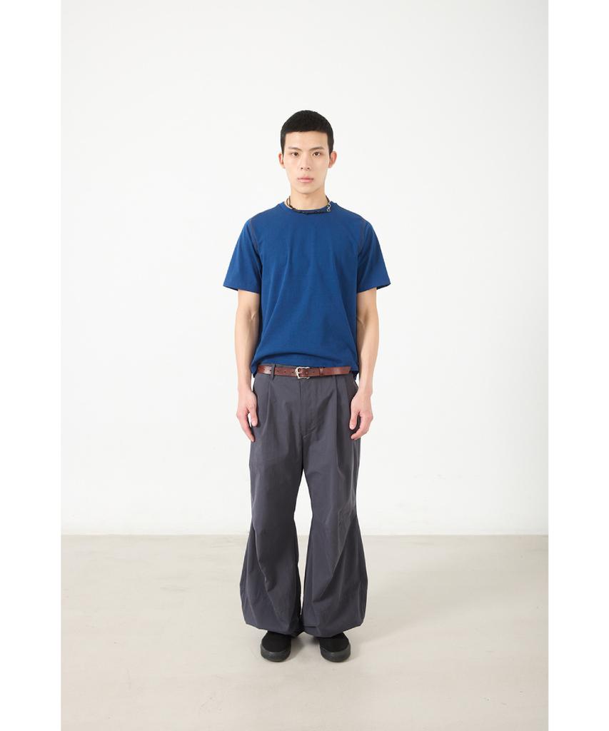Haechinglum Crop Tee 1/2 Dark Blue