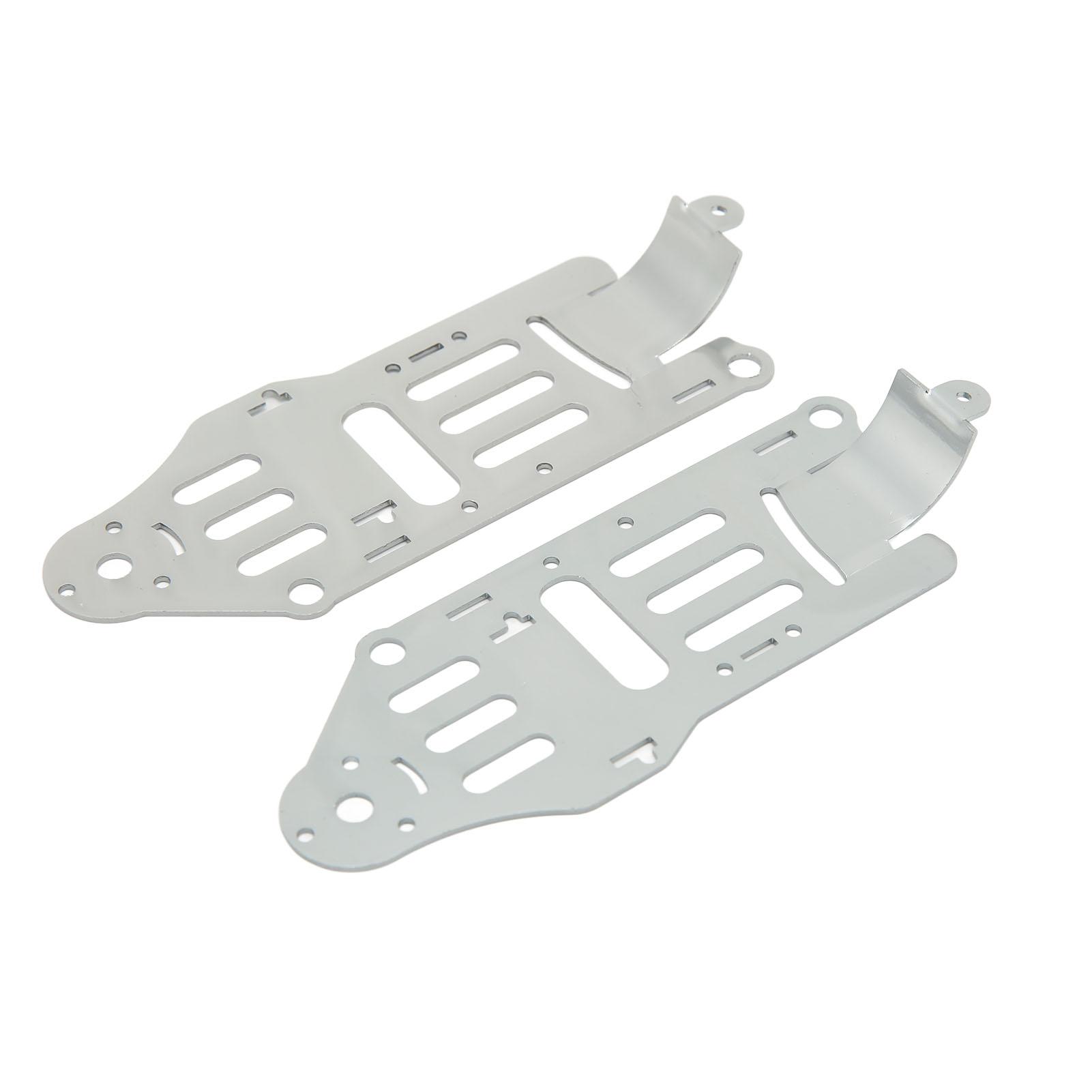 

1 Pair Helicopter Lower Aluminum Sheet Replacement Helicopter Upgrade Parts for WLtoys V912 V912 A RC Aircraft