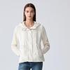 Women's Spliced Drawstring Short Puffer Jacket