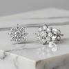 Moissanite Earrings Wrap Diamond Shine BME010