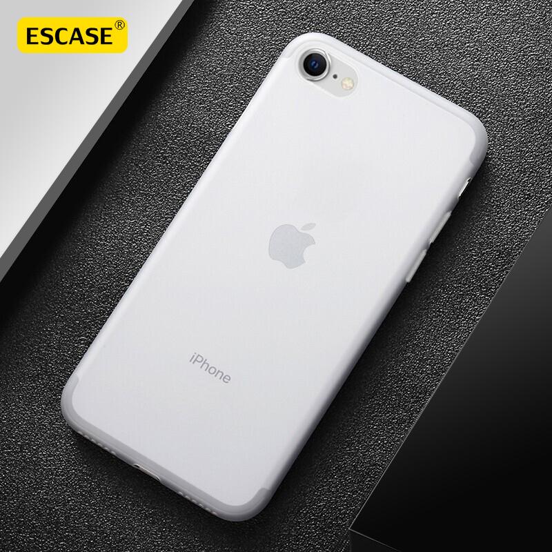 ESCASE IPhone SE 3 Case, Full Protection Anti-Scratch Anti-Drop, Matte Texture Soft, Suitable for SE/7/8/SE2/SE3, White