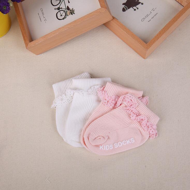 Baby Girls Socks Floral Slipper Newborn Accessories Anti Slip Solid Kids Toddlers Clothes Infant Stuff Children Princess Cute