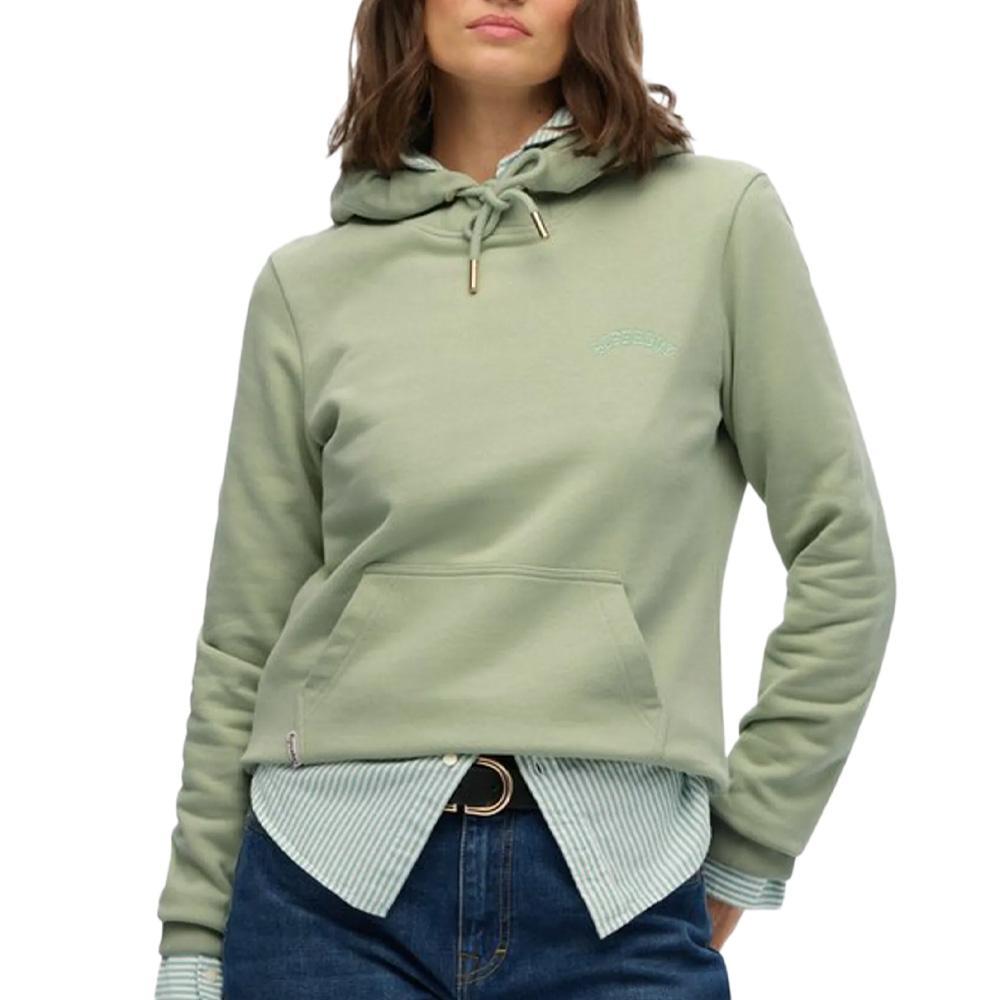 Superdry Damen Grün Hoodie Essential Logo Emb Hb - Bild 2
