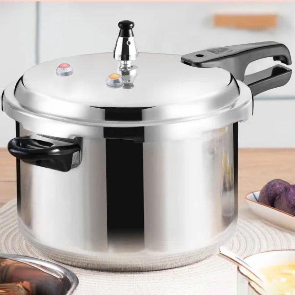 Explosion Proof Pressure Pot Aluminium Zinc Zinc Alloy Soup Pot Household Gas Stove Pressure Cooker  Porridge