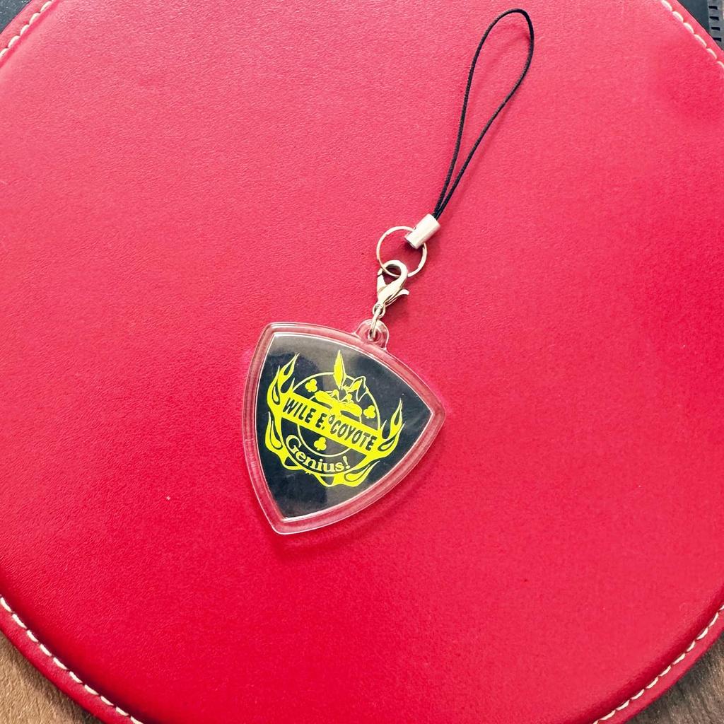 Pick Holds Guitar and Bass Handmade Made in Perfect for Joining a Club or Entering Fender Teardrop Style [EBISU Design] 1-Piece Hame-Pachi Keychain,