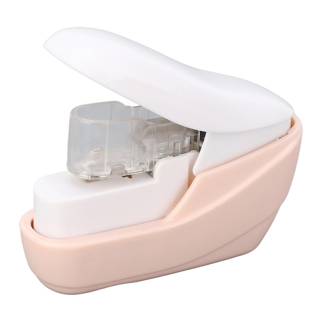 Stapleless Paper Stapler Labor Saving Portable Mini Desktop Needleless Stapler for Office