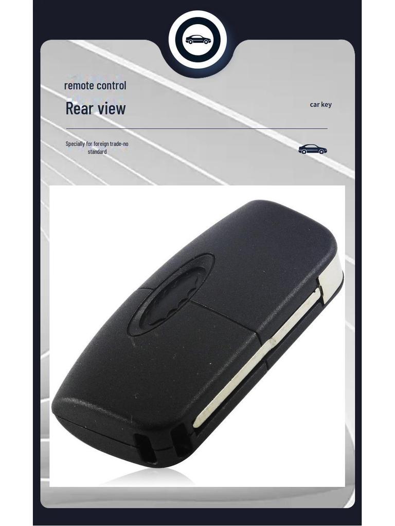 Compatible Ford Models: Focus, New Fiesta, Mondeo Remote Key with 4D63 Chip (315/433 MHz)