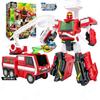 Hello Kabouter Transformer RICOSP AIENT Mechanical Vehicle Car Robot Rescue Alliance Transformer Car Action Figure Toy