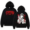Chainsaw Man Makima Autumn Winter Men Hoodie Vintage Unisex Pullover Men Vintage Graphic Hoody Tops Oversize Clothing
