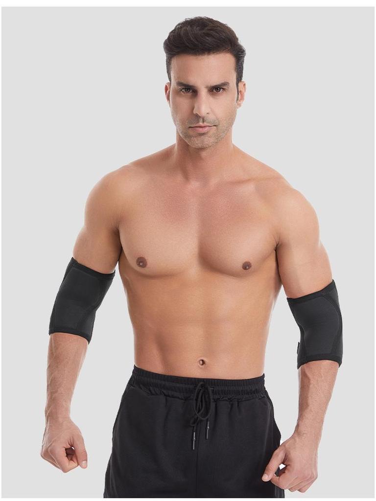 Peak Weightlifting 7mm Neoprene Elbow Support for Strongman Squats